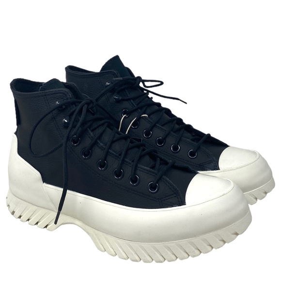 Converse Chuck Taylor Lugged Winter 2.0 High Women Boots Leather Sneaker 172057C - Picture 2 of 10